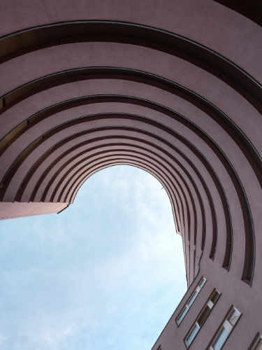 building and sky